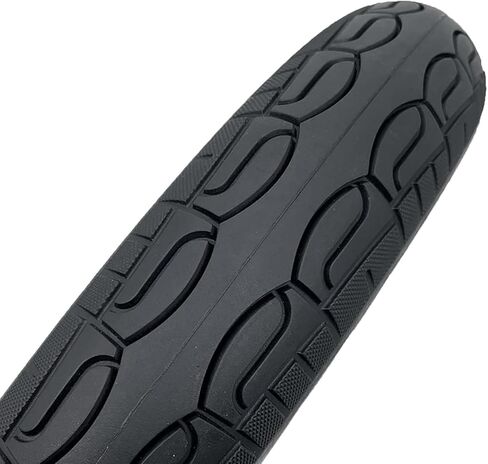 Bicycle Solid Tire 14x2.125, Rubber Honeycomb Tubeless Tire, 14 Inch Explosion-Proof Anti-Puncture Solid Tires, for Electric Bike in Saudi Arabia