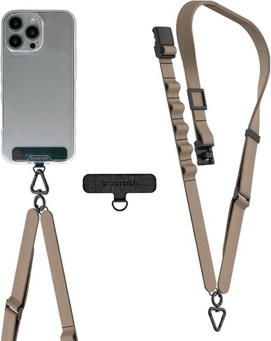 Smartish Phone Lanyard - Case Clinger - حامل iPhone الشامل مع هدية حزام Crossbody Crossbody Crossbod in Saudi Arabia