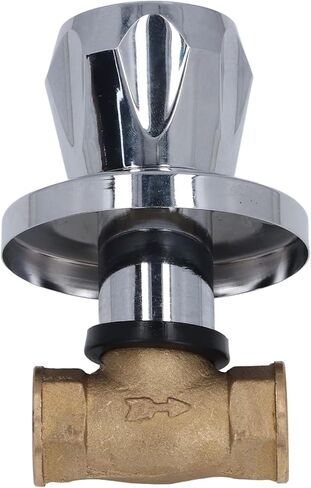 LiebeWH Concealed Brass Water Valve, Pressure, Easy Install 1/2in Female Thread NPT for Home Plumbing Systems in Saudi Arabia