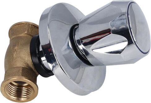 LiebeWH Concealed Brass Water Valve, Pressure, Easy Install 1/2in Female Thread NPT for Home Plumbing Systems in Saudi Arabia
