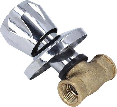 LiebeWH Concealed Brass Water Valve, Pressure, Easy Install 1/2in Female Thread NPT for Home Plumbing Systems in Saudi Arabia