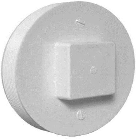 بديل لأنابيب شارلوت 00106 1600 8 بوصة Pvc Sch. 40 Pvc Cleanut قابس ملولب Dwv in Saudi Arabia