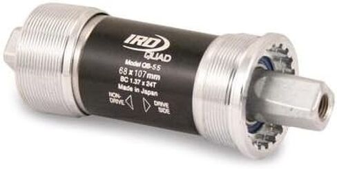 IRD QB-55 JIS Square Taper Road Bicycle Bottom Bracket (Cromo/Silver - 68 x 122) in Kuwait