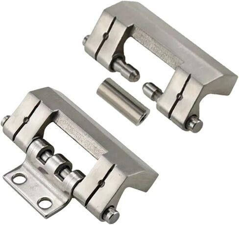 Control Detachable Concealed 304 Stainless Steel Hinge 1Pcs(Tubular Fittings) in Saudi Arabia