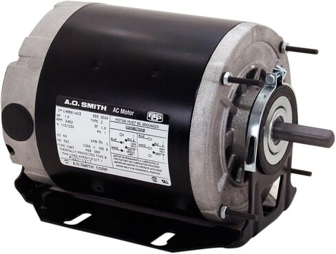 A.O. Smith RB2024 1/4 hp, 1725 RPM, 115 volts, 48 Frame, ODP, Ball Bearing Belt Drive Blower Motor in Saudi Arabia