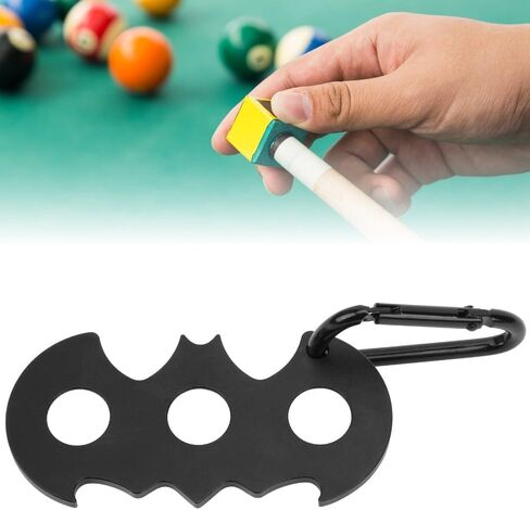 3-Slot Cue Joint Protector Holder - Aluminum Storage Clip for Pool Sticks, Billiard Joint Protector Gather Holder for Snooker in Saudi Arabia