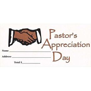 B & H Publishing Group 465149 Offering envelope Pastors Appreciation Bill Aa