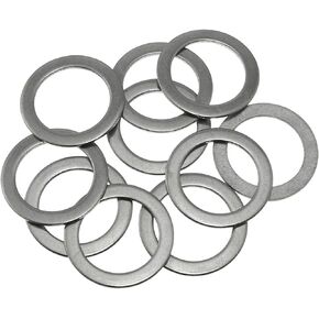 Maxmoral Stainless Steel Bicycle Pedal Gasket Bike Pedal Washers Replacement for Mountain Bike Road Bike