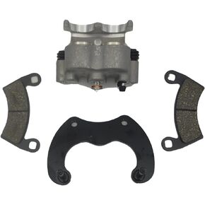 Rear Left Right Brake Caliper kits for 2014-2022 Polaris RZR XP 4 1000 With Pads, Mounting Bracket (Rear Left)