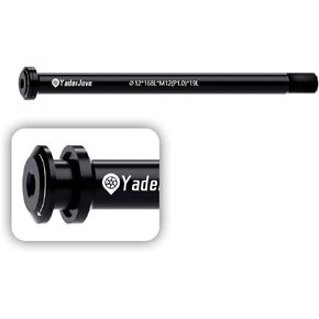 Thread Pitch 1.0mm Bicycle Hub Thru Axle Adapter Boost Forks Quick Release (12mm x 120/124/138/160/168/174/180/185mm)
