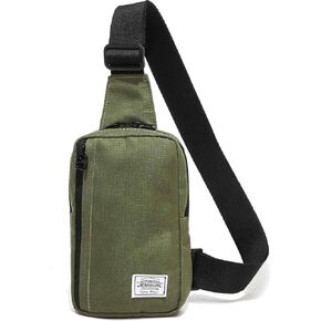 ＪＭ ＪＥＭＩＮＡＬ 杰米路 Shoulder Crossbody Bag Hiking Backpack Travel Bag Men Women Sling Backpack Multifunctional (Black)