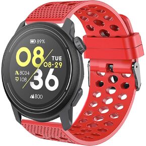 Compatible for COROS PACE 3 Band, Lamshaw 20mm, 22mm Silicone Replacement Wristbands Sport Strap with Metal Buckle Compatible for COROS PACE 3 / APEX 2 Pro / APEX Pro / APEX 46mm/APEX 2 / PACE 2 / APEX 42mm Smartwatch