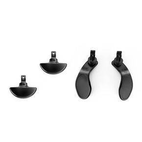 Palumma Metal Back Paddles for PS5 Edge Controller Paddles, Paddles Trigger Buttons Replacement Parts for PS5 Edge Controller (Red)