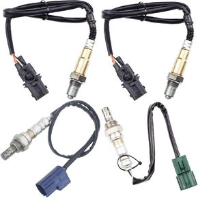 4x Air Fuel Ratio Oxygen Sensor 1 & 2 for Nissan Xterra Frontier Pathfinder 2005 2006 4.0L Upstream + Downstream