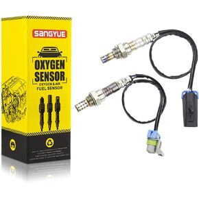 Oxygen O2 02 Sensor 1 & 2 for 2008 2009 Chevrolet Chevy Malibu 2.4L Pontiac G6 Solstice 2.4L Saturn Vue Sky 2.4L Upstream + Downstream 2PCS