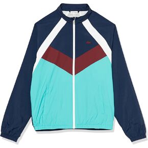 Lacoste Baby Girls' Chevron Active Taffeta Track Jacket