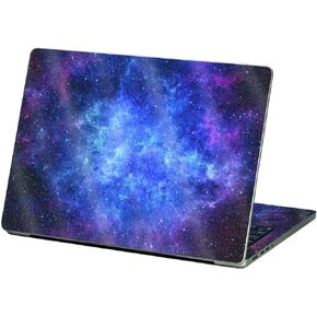 MightySkins Glossy Glitter Skin Compatible with Apple MacBook Air 13.6" M2 (2022) - Nebula | Protective, Durable High-Gloss Glitter Finish | Easy to Apply, Remove, and Change Styles | Made in The USA