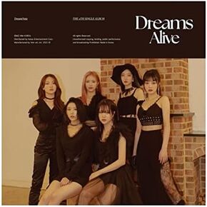 DREAMNOTE Dreams Alive 4th Single Album Contents+Poster+Message PhotoCard SET+Tracking Kpop Sealed