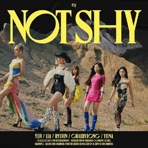 ITZY 'Not Shy' 3rd Mini Album 3 Version SET CD+72p PhotoBook+2p PhotoCard+LyricBook+Tracking Sealed