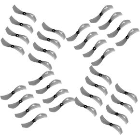 Gemfan 32pcs 1610-2 40mm Bi-Blade 1.0mm Shaft FPV Whoop Nano Prop Propellers Compatible with 1102 Micro Motor for Smart16 Moblite7 Uz80 Whoop RC Drone Quadcopter