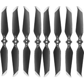 مراوح DJI Mavic Air 2 الأصلية منخفضة الضوضاء، مروحة DJI 7238F ذات طرف فضي (4 أزواج) in Kuwait