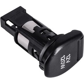 Power Outlet Socket Fits for Kicks 2018-2019, Leaf 2013-2019, Murano 2015-2019 Nissan Rogue 2014-2019, Rogue Sport 2017-2019 Nissan Sentra 2013-2019, Versa Note 2014-2017 25331-6CA0A