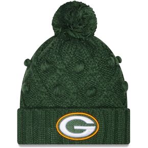 New Era Women's NFL Toasty Cuffed Knit Hat with Pom