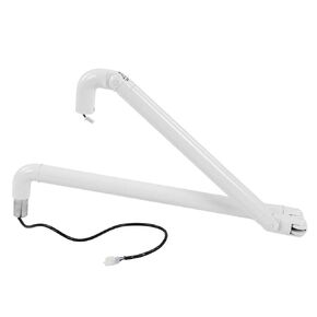 Dental Chair Lamp Arm, Dental Light Arm Stable Durable Easy Install White 22mm 35mm Diameter for Dental Unit Chair