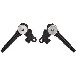 Steering Strut Knuckle Spindles, Pair Steering Strut Knuckle Spindles 14mm Thread for 50cc 110 150cc Drum Brake Wheel Hub Go Kart Mini SUV