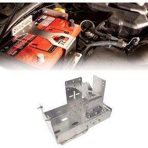 Secondary Battery Box for 2010-2023 Toyota 4Runner 5th Gen | Group 34 & 35 Battery | Charging Relay Mounting Points | Made in the USA | Vehicle Battery Tray | Rago Fabrication