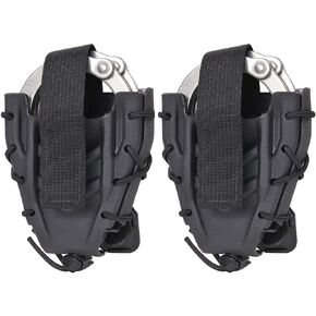 Handcuff Holster, Open Top Handcuff Case, Cuff Pouch, Cuff Holder. Fit S&W Handcuff/Hinged Handcuff/Other Handcuff (1 Pcs) in Kuwait