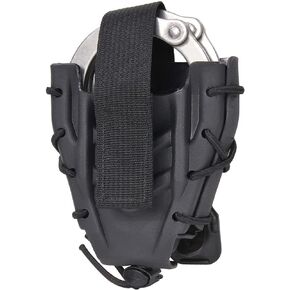 Handcuff Holster, Open Top Handcuff Case, Law Enforcement Cuff Pouch, Law Enforcement Cuff Holder. Fit S&W Handcuff/Hinged Handcuff/Other Handcuff (1 Pcs)