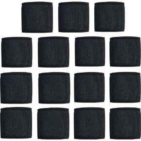 Tactical Elastic Belt Keepers Backpack Straps Holder Retainer Band for 1'' Wide Belt(15 Pack)