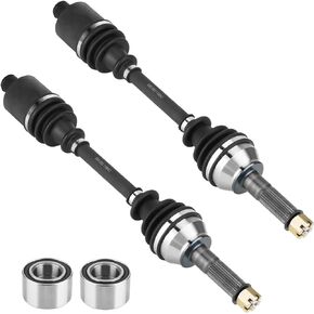 Rear Left Right CV Axle Drive Shaft & Wheel Bearing Set for Polaris Sportsman 570 EPS/SP/Premium/Touring, Sportsman 450 HO 2016-2022 ATV Axle Replacement