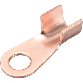 uxcell OT-100A Open-End Copper Crimp Terminal Lugs AWG 8-4 Battery Cable Connector