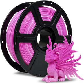 FLASHFORGE HS PLA Filament 1.75mm 1kg Spool, Pink to White Gradient, Max.500mm/s High Speed Printing, Smooth Color-Changing 3D Priner Filament, Enjoy Exceptional Print Quality