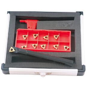 HHIP 2302-1625 Internal Indexable Threading Tool Holder and Insert Kit, 5/8"