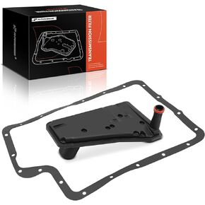 A-Premium Automatic Transmission Fluid Filter with Pan Gasket, Compatible with Ford & Lincoln Models - F-150 1990-2003, F-250, F-350, F-250 Super Duty, F-350 Super Duty, Expedition, Bronco, Navigator