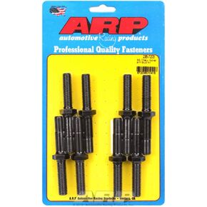 ARP 2357203 Pro Series Rocker Arm Exhaust Studs, Chrome Moly Steel With Black Oxide Finish, 8 pieces, For Select Aluminum Head Applications