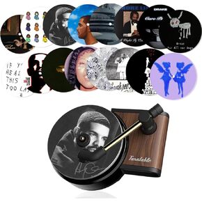 Drake Car Air Freshener, Drake Album Cover 16pcs, Car Vent Clip Air Diffuser, Record Player Car Fresheners for Women and Men, Air Freshener Car Accessories for Music Fans Gift in Saudi Arabia