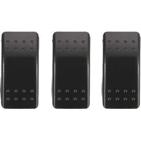 ESUPPORT 3Pcs Momentary Car Boat Offroad 12V 20A 24V 10A Bar Rocker Toggle Switch 6 Pin DPDT
