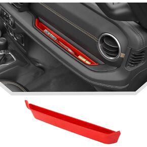 JeCar Grab Bar Tray for 2024+ Jeep Wrangler JL Gladiator JT Passenger Grab Handle Storage Organizer Interior Accessories