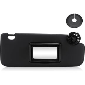 Right Passenger Side Black Sun Visor Fit for Chevrolet Chevy Cruze 2011 2012 2013 2014 2015 2016 Sunvisor Replacement 95034256 95034253 84126667 84126658