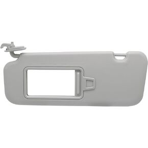 Driver Left & Passenger Right Sun Visor Compatible with Hyundai Elantra 2016-2020 without Sunroof Replaces# 85210-F2100-TTX 85220-F2100-TTX Color Gray