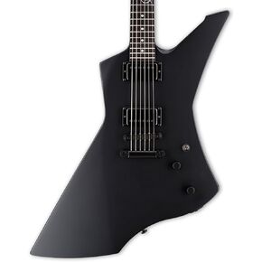ESP LTD Snakebyte Signature Series James Hetfield Electric Guitar with Case, Black Satin
