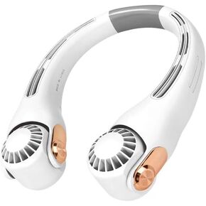 Rechargeable Multifunctional Portable Neck Fan, Three Speed Fan for Work and Life, A Lightweight and Portable New Fan with Adjustable Air Inlet and Outlet.