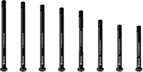 Thread Pitch 1.0mm Bicycle Hub Thru Axle Adapter Boost Forks Quick Release (12mm x 120/124/138/160/168/174/180/185mm) in Saudi Arabia