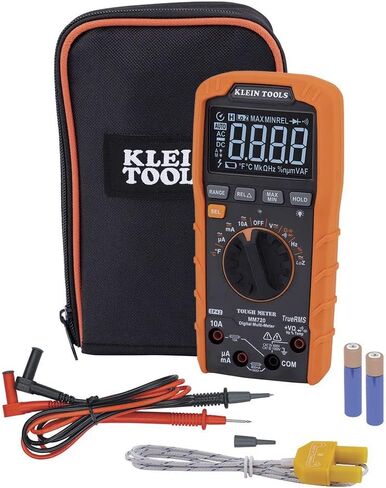 Klein Tools MM720 Digital Multimeter, Auto-Ranging TRMS, Low Impedance (LoZ), 1000V AC/DC Voltage, 10A AC/DC Current, 60 MOhms Resistance in Saudi Arabia