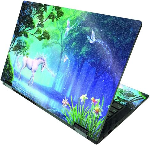 غلاف لامع لامع من MightySkins متوافق مع Lenovo IdeaPad Flex 5 2 في 1 15 بوصة (2021) - Dragon Paradise | لمسة نهائية لامعة واقية ومتينة شديدة اللمعان | سهل التطبيق | صنع في الولايات المتحدة الأمريكية in Saudi Arabia