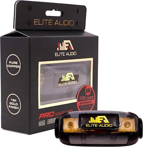 حامل مصهر Elite Audio EA-PROANLFH Pro ANL - حماية عالية القوة، متوافق مع أسلاك قياس 0/2/4 AWG in Kuwait